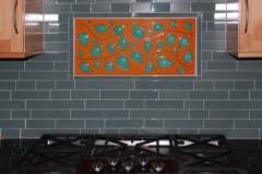 Custom Backsplash - Vines