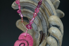 Pink Heart Necklace