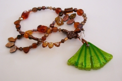 Ginkgo Leaf Necklace