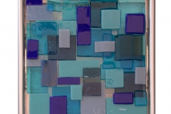 Abstract Tile - Blues