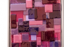 Abstract Tile - Pinks
