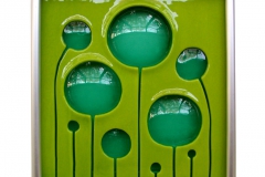 Enoki Tile in Lime/Teal