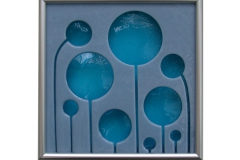 Enoki Tile in Blue/Aqua