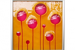 Enoki Tile in Yellow/Red