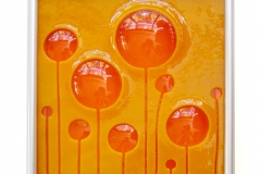 Enoki Tile in Yellow/Orange