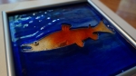 Custom Salmon Tile
