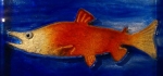 Custom Salmon Tile