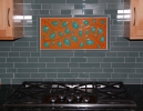 Custom Backsplash - Vines