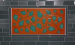 Custom Backsplash - Vines