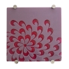 Chrysanthemum Panel in Purple/Pink