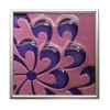 Chrysanthemum Tile in Pink/Purple