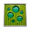 Enoki Tile in Lime/Teal