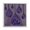 Rain Tile in Purple/Purple