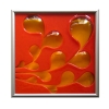 Willow Tile in Orange/Yellow