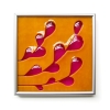 Willow Tile in Orange/Pink